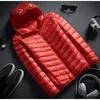Parkas d'hiver pour hommes, veste Ultra légère, à la mode, à capuche courte, en coton, vêtements chauds, manteau s 221007