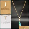 Hangende kettingen gekleurde glazuur kristallen schoenen ketting colorf zegen kettingen witte bruine kaart vrouwen meisje mooie sieraden cadeau 1 8 dhkuc