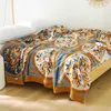 Couverture nordique loisirs couverture coton gaze housse de canapé été cool couette jeter pour lits serviette doux boho décor couvre-lit 221007