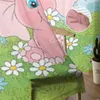 Gardin liten rosa elefant tyll ren gardiner för köksfönster vardagsrum moderna voile sovrum draperier