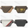 Multicolor Designer FW22 Crossbody Belt Bag: Adjustable, Leather, Zipper Closure for Men's Waist, Shoulder & Fanny Pack Style