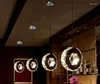 Pendant Lamps Modern Lighting Circular Led Lamp Ring Crystal Restaurant Bedroom Fixture Lustre Light