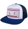 クロームハーツファッショントレンド野球の花23SS CHクロスハーツメンズスナップバック青い帽子高女性黒質のキャップオフホワイトデザイナーブランドキャップクロム607