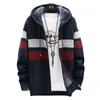 セーター2022秋/冬のニューメンズファッションカジュアルルーズセーターフリースと濃い暖かい大きいサイズ高品質カーディガンコート5xl Y2210