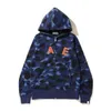 2022 Designer Hoodie Mens Sweatshirts Femmes Camouflage Veste Jogger Zipper Japonais Vraies de sport Sweatshirt Hooded Sweatshirt Tracksuit M-3XL