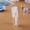 F￶rvaringsflaskor 14/35 ml b￤rbar pulver spray flaska tom transparent plastsmakeup talk lotion container resesprut