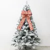 Decorazioni natalizie Grande fiocco Bowknot Nastro Ghirlanda fai da te Ornamenti per alberi Anno Confezione regalo di nozze Avvolgimento di fiocchi artigianali