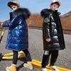 Piumino per adolescenti Autunno Inverno Giacche Ragazzi Ragazze Moda Parka con cappuccio Bambini Capispalla impermeabile Caldo addensato Cotone foderato Abbigliamento per bambini 221007