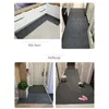 Carpet Large Long Thin Doormat for Mall Entrance Door Outdoor Indoor Striped Gray Coffee Kitchen Area Rugs Anti Slip Door Floor Mats 221008