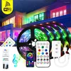 Streifen WIFI LED-Streifenlichter RGB / 2835 Flexibles Band Fita Tape Diode für Raum 30M-5M DC 12V Controller