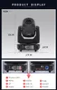 DMX DJ LED Spot Hareketli Head Light Pro 100W Işın Projektör Gobo Disko Düğün Etkinliği 3in1 Sahne Işıkları