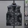 Men's Vests Winter Men Vest Sleeveless Parka Waterproof Patchwork Thick And Comfortable Male Fashion Waistcoat Size 4XL 5XL 221008