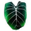 Deken Super Soft Philodendron Gloriosum Gedrukte groene bladeren Giant Fleece Cozy Leaf 221007