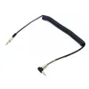 Câbles audio printemps 1M tressé câble aux cordon 3 pôles 3.5MM mâle à mâle prise casque ligne auxiliaire pour iphone Samsung