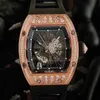 Herenhorloges Richrd Mileres Luxe Mechanisch Zakelijk Vrije tijd Rm010 Automatisch Gouden Kast Tape Trend Zwitsers uurwerk Horloges XJKWH