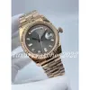 Super wysokiej jakości męskie zegarki Azja 2813 Ruch 40 mm 18K Rose Gold Stal Stal Diamond Diamond Mayer Mechaniczne automatyczne zegarki męskie 2022