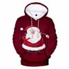 Erkek Hoodies Sweatshirts 2022 Yeni 3D Erkekler Hoodie Noel Kazak Yetişkin Çocuklar Komik Hoodie Erkekler Çocukların Üstleri Uzun Kollu Sonbahar T221008