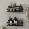 Bathroom Shelves Nodrill Wall Mount Corner Shelf Shower Storage Rack Holder for WC Shampoo Organizer Accessories 221007