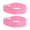 Knee Pads 2Pcs Bracelet Luminous Armband Glowing Band Stylish LED For Hiking Outdoor Sports Running