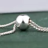 Länkarmband grossist romantisk 925 sterling silver justerade glaciala skönhetsskjutningar för europeiska charm och pärlor