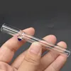 Großhandel Mini Glas One Hitter Pfeife Rauchen Steamroller Filter Tipps Schnupper Klare Zigarettenspitze