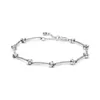 S925 Silver Chain Bracelets diy Original fit Pandora Fashion Diamond Lady Jewelry Bracelet