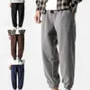 Pantalones de hombre Pantalones de chándal con estilo para hombre Ocio Largo Cálido Resistente al desgaste Primavera