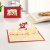 Wenskaarten 3D UP kaartliefhebbers bruiloft uitnodiging Laser Cut Valentijnsdag Verjaardag paren vrouw echtgenoot cadeau ansichtkaart