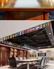 Bannerflaggen benutzerdefinierte gedruckte Flagge World Polyester Welle Cover Messing Tunken kostenlos Design Outdoor Advertising Dekoration Party Sport 221007