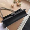 Klassieke luxe designer tas vrouw handtas portemonnee ketting ketting body beroemde merk schoudertassen crossbody zwart denim lederen koppeling tas tas satchel rugzak