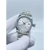 2022 Diy Women Watches 26mm Silver Dial Stainless 904l Jubilee Asia 2813 Movement Mechanical Automatic Luminous Wristwatches