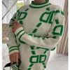 Women's Knits & Tees designer sweater for Green Pink Cardigans V-neck Long Sleeve Casual Winter Fashion Coat F1R5