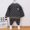 Kids Clothes Boy Cotton SweaterShirt Pants 2PC Children Spring Autumn Girls Sport Outfits