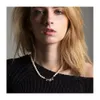 Collar de perlas clásico Diseñador de mujer Saturno Collar colgante de cuentas Collares de clavícula Diamante Reina Madre Diamante Diamante para joyas de fiesta de bodas