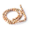 10 Strand Natural Stone Beads Picture Jaspers P￤rlor f￶r smycken som g￶r DIY -armband 6 8 10 12m BY911