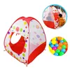 Crianças infantis brincam tendas de jardim ao ar livre Toys portáteis tenda IndoorOutdoor Pop up Multicolor Independent House