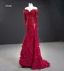 Mermaid مناسبة مناسبة خاصة بالترتر الرموز العليا شوكة الحفلات الفستان Vestido de Noche حبيبتي SM67125