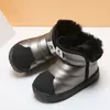 Stivali Scarpe per bambini per ragazzi invernali Casual Neve antiscivolo Impermeabili Sport all'aria aperta Plus Velluto SXH002 221007