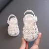 First Walkers Baby-Mädchen-Schuhe mit Blumenmuster darauf, geschlossene Zehenpartie, weiche Sohle, Walker-Sandalen für 0–3 Jahre alt, kleine Preise