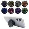 Glitter cell Phone Holder Grip Stand for mobile smartphone Expanding finger holders grip with opp bag