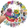 50 ADET Karikatür çıkartmalar anime Graffiti Sticker Su Geçirmez Scooter Dizüstü Bagaj Çıkartmaları Toptan