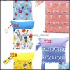 Storage Bags 23 Styles Double Layer Baby Diaper Bags Nappy Storage Zipper Animal Print Stroller Bag Drop Delivery 2021 Home Garden Ho Dh2U4