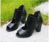 Sandals Women Fashion Simple Summer Leather Shoes And Open Toes Comfortable Low Women's Sexy Back