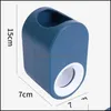 その他の家庭用雑種粘着性マティブトゥーティーザースクイザーセット壁に取り付けられたホルダー歯ブラシラック壁吸引ドロップ配信2021 DH0WT