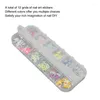 Nail Gel Art Decoration Sticker Beautiful Shape Exquisite Stickers Different Colors Skin Friendly For Salon Face