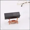 Pencil Bags New Japanese Creative Cute Crab Pen Holder Weightlifting Crabs Penholder Bracket Storage Rack Gift Stationery Drop Delive Dhqt7