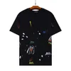 T-shirt pour hommes chemises d'impression de lettres d'été designer d'été Tops de luxe simples manches courtes Respirant Anti-Pilling mode tee-shirt en coton décontracté taille s-xl 3 couleurs