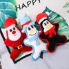 Christmas Squeaky Dog Plush Toy Soft Cute Xmas Pet Gifts for Puppies Small Dogs