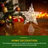 Christmas Decorations Tree Lamp Adornment Topper Light Iron Craft Xmas Decor