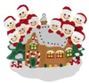 Natale Babbo Natale resina protezione ambientale decorazione regalo festa di famiglia personalizzata